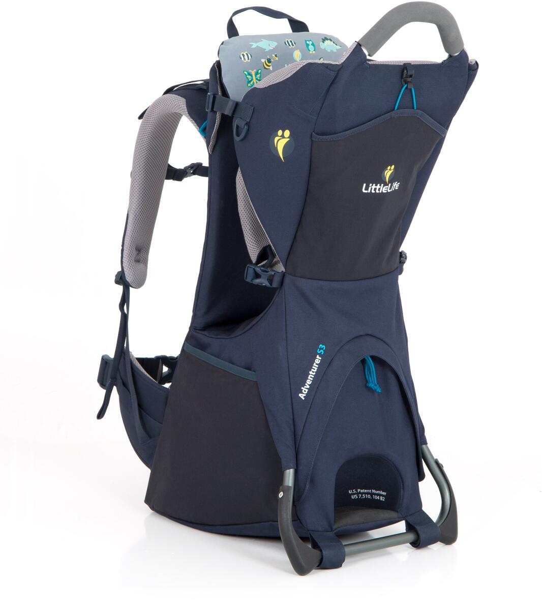 LittleLife Adventurer S3 Kindertrage, blau