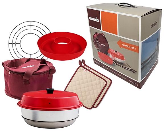 OMNIA Campingbackofen Spar-Set, 5-teilig