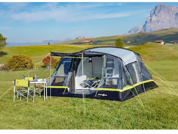 Brunner Kalynda 5 Tunnelzelt, 5-Personen, 490x360cm, grau