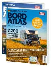 Reisemobil International Bordatlas 2025 - Deutschland & Europa