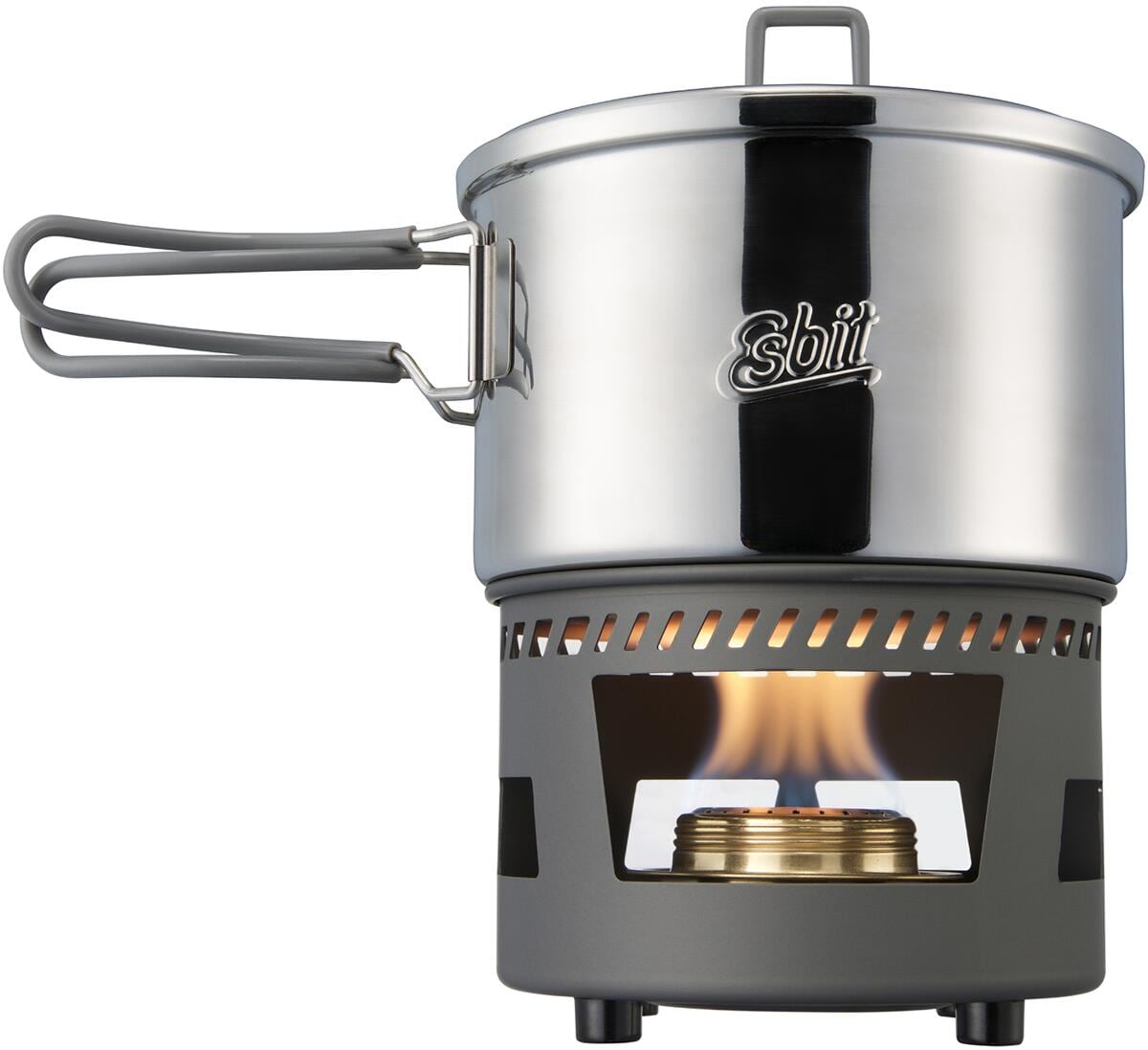 Esbit Spiritus-Kochset, 1500ml, Edelstahl