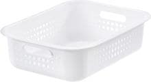 SmartStore Basket 10 Recycled Aufbewahrungskorb, weiß, 6 L