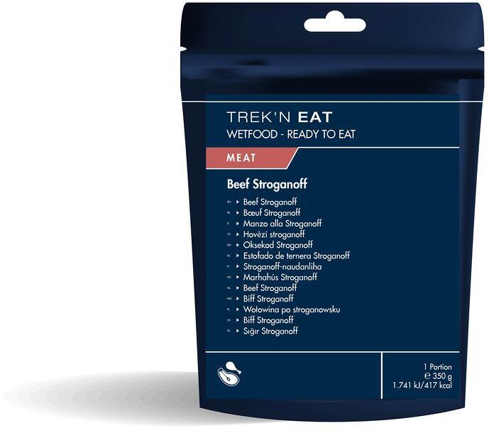 Trek'n Eat Beef Stroganoff inkl. Heater Bag, Ready to Eat, 350g