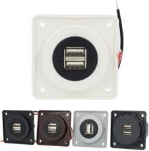 Berker Integro FLow/Pure Doppel USB-Ladesteckdose, 12V