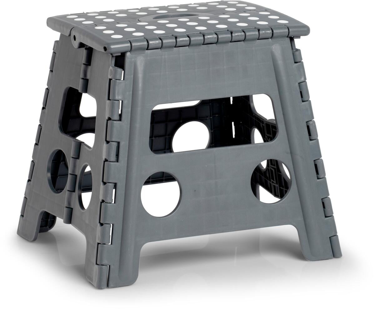 Zeller Klapphocker, 37x30x32cm, anthrazit
