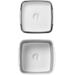 Pro Plus Spülschüssel mit Ablauf, faltbar, grau/weiß