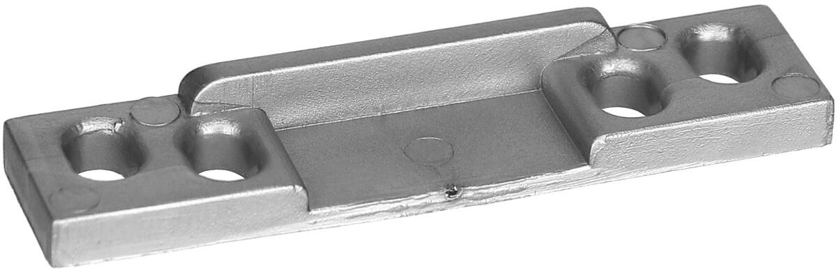 Schließblech ABS, 49x11x6mm