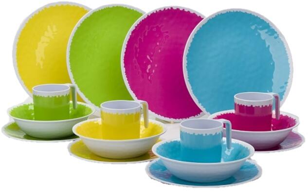 Flamefield Hello Summer! Geschirr-Set, 16-tlg.