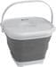 Outwell Collaps Collaps Eimer mit Deckel, faltbar, 9L, grau