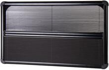 Carbest Innenrollo mit Rahmen für RW VAN, 800x400mm, schwarz