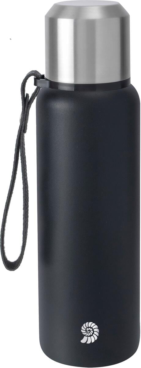 Origin Outdoors PureSteel Isolierflasche, 0,5 L, schwarz