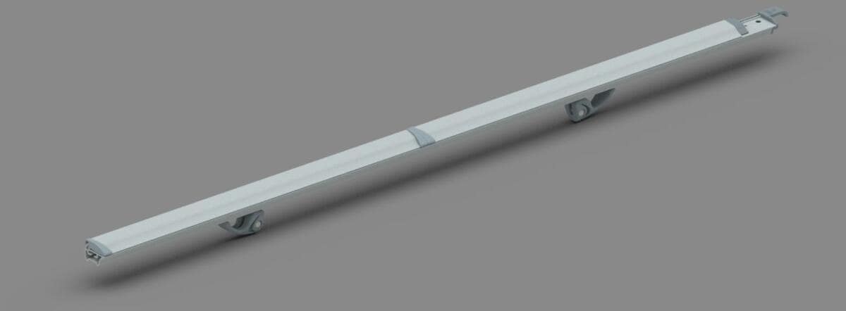 Fast Clip 2.0 Auszug, 250cm - Fiamma Ersatzteil Nr. 071/440 - für Privacy Room F45, F65, F80