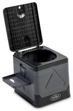 Camp4 Campingtoilette, schwarz/grau, Gr.S