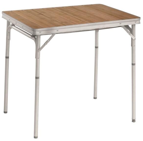 Outwell Calgary Campingtisch, Bambus, 75x55x70cm