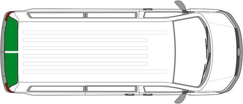 Carbest Heckscheiben Thermomatte für Fiat Ducato Bj. 2002-2005, 2-teilig
