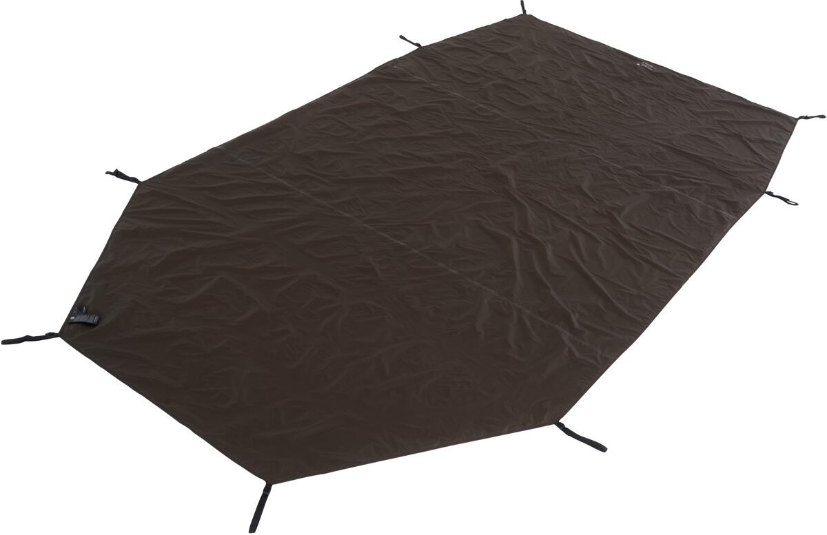 Nordisk Oppland 4 Zeltunterlage, schwarz
