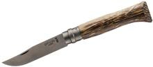 Opinel Inox Mini-Messer, Palm Wood, 8,5cm, No. 08