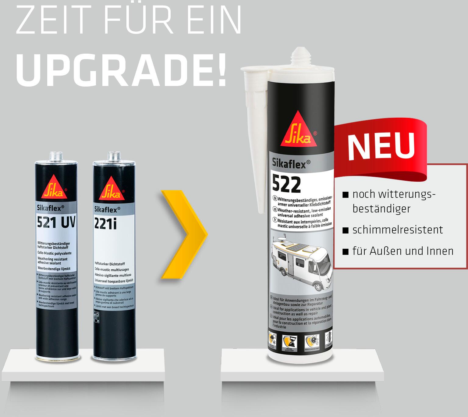 Sika Sikaflex 522 STP-Kleb- und Dichtstoff bei Camping Wagner