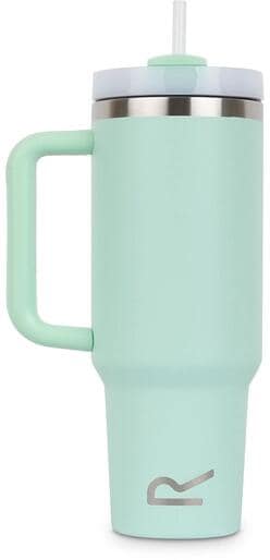Regatta Thermulate Isolierbecher, Flip-Flop Strohhalm-Deckel, 1,2 l, Pastel grün