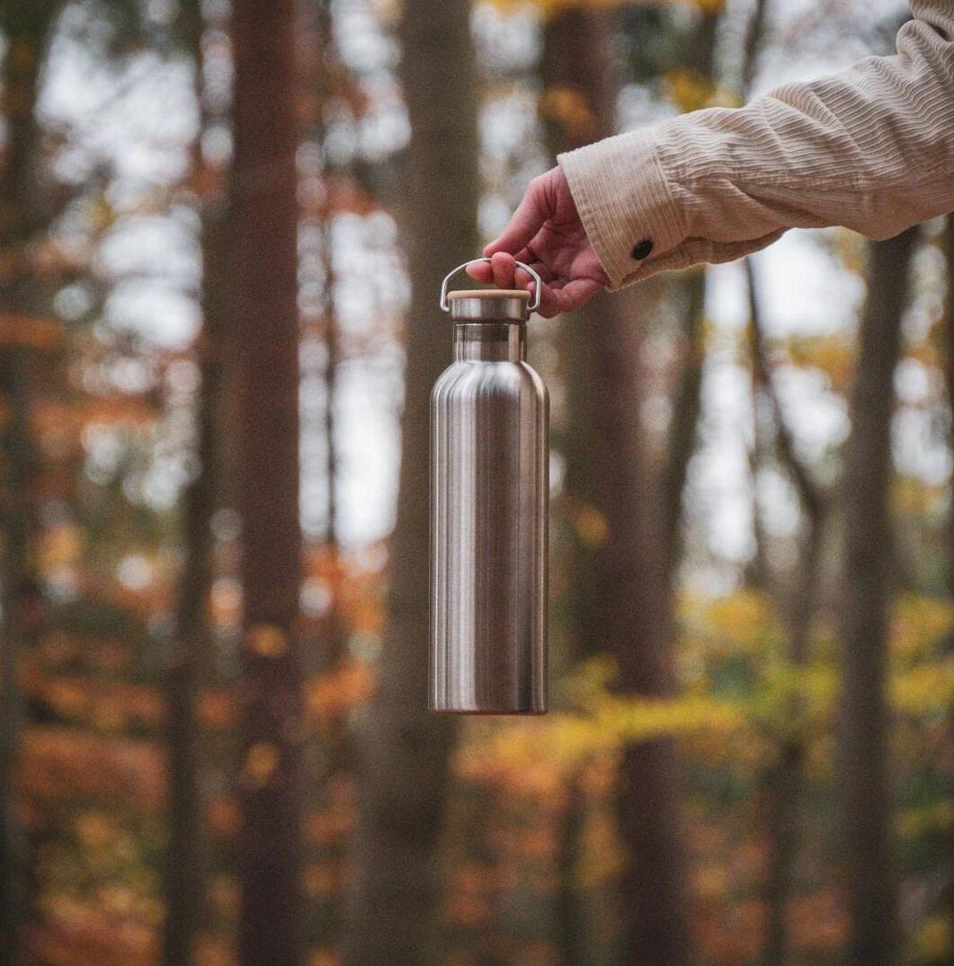 pandoo Trinkflasche isoliert, 1000ml, Edelstahl bei Camping Wagner Campingzubehör