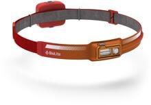 BioLite Dash Stirnlampe, 450 Lumen, Li-Ion Akku und USB-C, rot