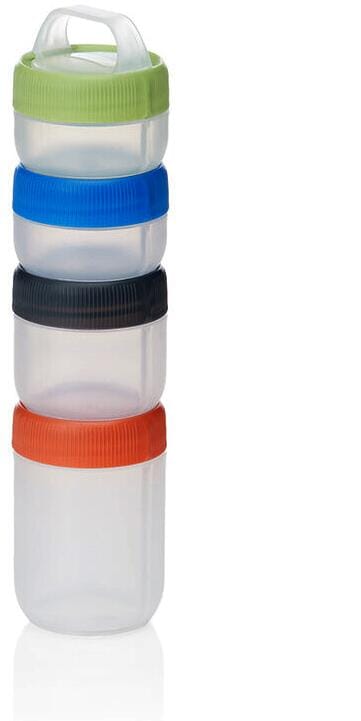 humangear Stax Aufbewahrungsdose, 4er Pack, S