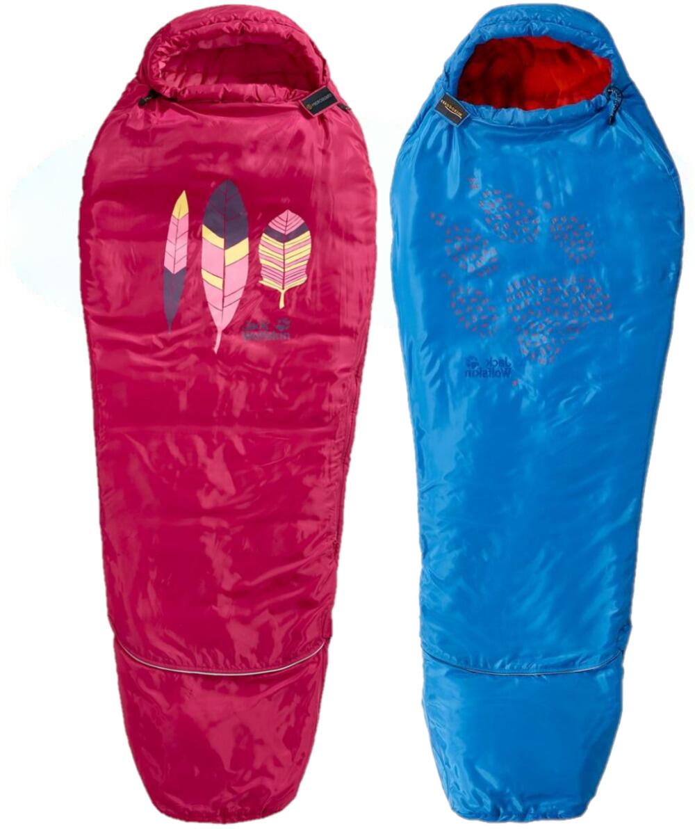 eeuw Bij elkaar passen woensdag Jack Wolfskin Grow Up Kids Kinderschlafsack bei Camping Wagner  Campingzubehör