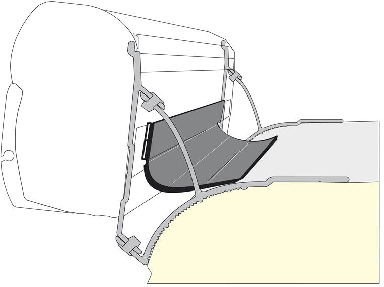 Fiamma Kit Rain Guard Van Abdichtgummi, 300cm