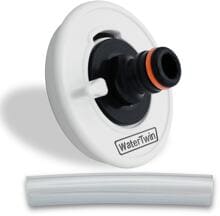 MaJoCompTec® WATERTWIN Adapter für Tankdeckel 3-Pin D:68, weiß