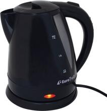 Eurotrail Wasserkocher, schwarz, 1.5 L, 230V
