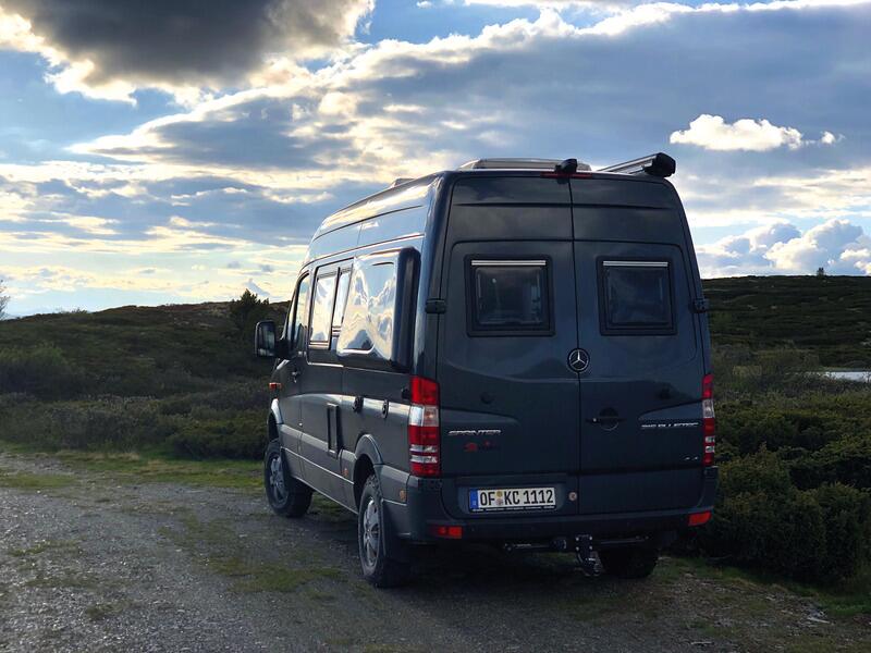 Karosserie-Bettverbreiterung für VW Crafter/Mercedes Sprinter ab Baujahr 2006, links, 8cm Erweiterung