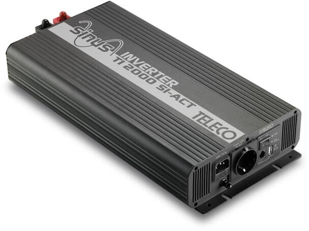 Produktabbildung: Teleco TI 2000 SI-ACT-RAL Sinus-Wechselrichter, anthrazit