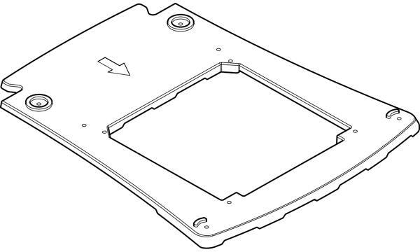 Truma Adapterrahmen für Klimaanlagen Aventa compact 2. Generation, MB Sprinter ab Bj. 2018/03