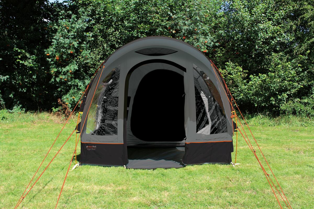 EuroTrail Eagle Rock Tunnelzelt, 3-Personen, anthrazit/schwarz bei Camping  Wagner Campingzubehr