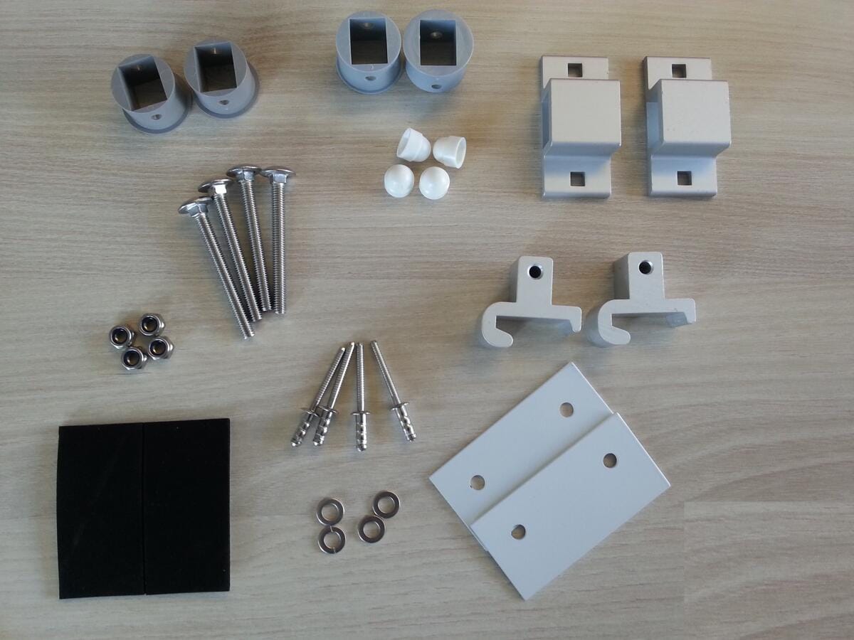 Montagesatz - Euro-Carry Ersatzteil Nr. 1119740 - für Nuevo/Comfort Heck-Fahrradträger