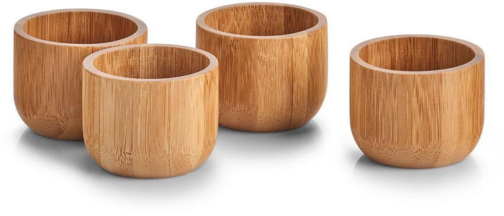 Zeller Eierbecher, Bambus, 4er Set