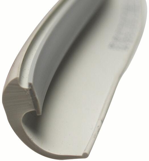 Innenabdeckprofil, hellgrau, 15m