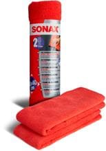 Sonax Microfasertücher Außen - der Lackpflegeprofi, 2 Stück