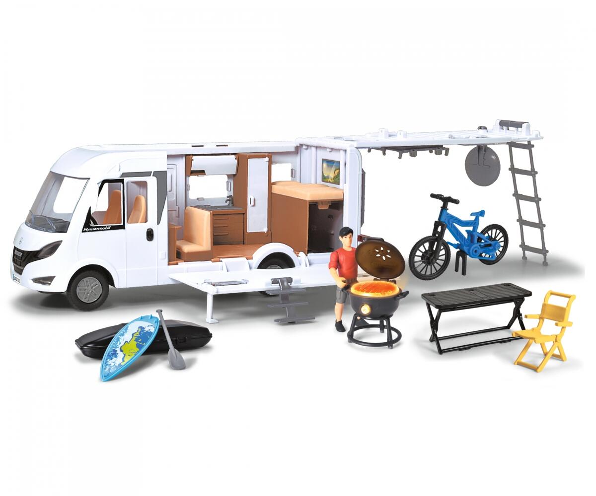 Dickie Hymer B-Klasse Moderncomfort 550 Spielmobil, Wohnmobil-Set