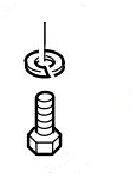 Gummipuffer 3 Stck. - Truma Ersatzteil Nr. 40040-15300 - für Klimaanlagen