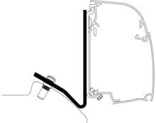 Thule Omnistor 5200/8000/4200 Adapter für Mercedes Sprinter ab Bj. 2006 mit SCA Aufstelldach