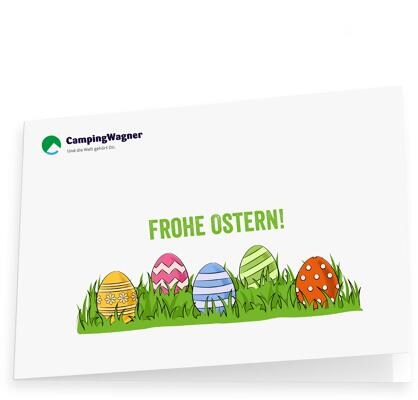 Camping Wagner Geschenkgutschein - Ostern - 35 ? per E-Mail zum Selbstdrucken
