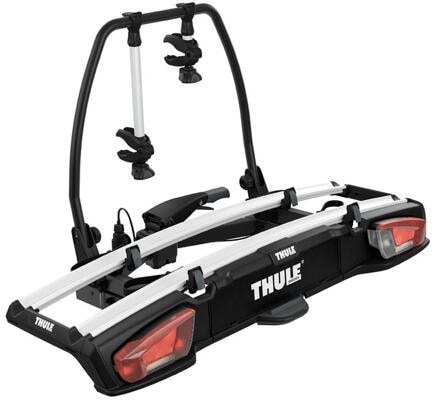 Thule VeloSpace XT Fahrradträger für 2 Fahrräder, silber