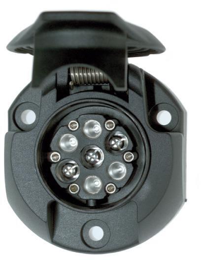 Multicon West Steckdose, 13-polig