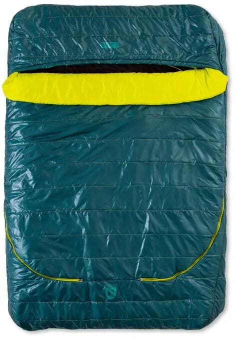 Nemo Jazz Schlafsack, double, lagoon/lumen