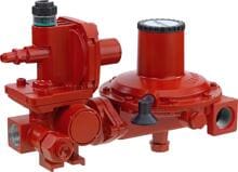 GOK Gasregler NDR0516, IG G1/2 x IG G1/2-90G OPSO PRV, 6-12kg/h, 50mbar