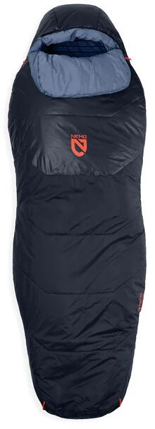 Nemo Tempo Mens 20 Long Endless Promise synthetischer Schlafsack, 20°F, Stormy Night/Blue Horizon