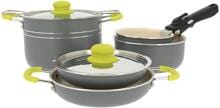 Incasa Easycook Topf- und Pfannenset, 8-teilig