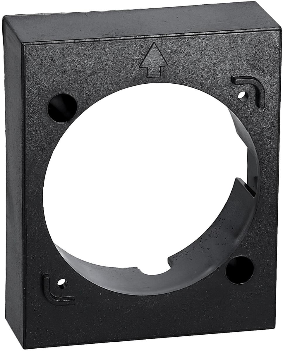 Truma Aufputzrahmen für Standardbedienteile, schwarz