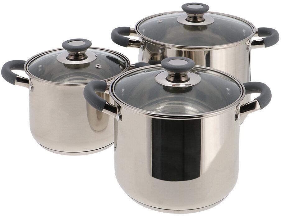 Travellife Tolox Topfset, 6-teilig, silber